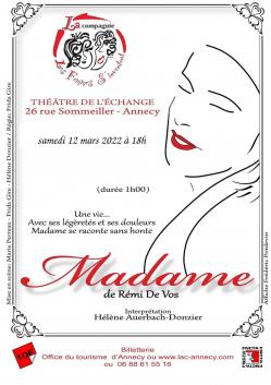 Affiche madame 12 03 2022
